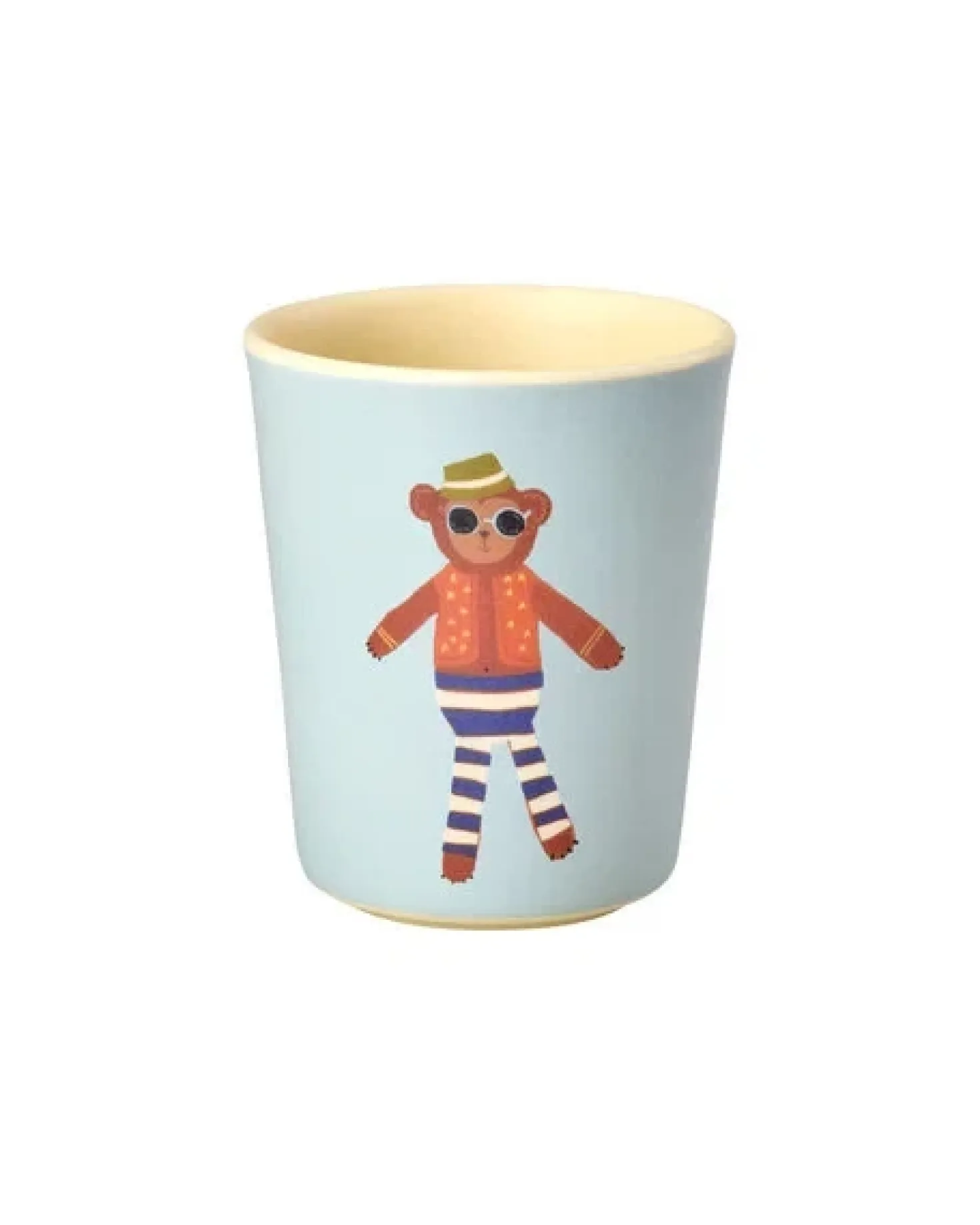 Melamine Kids Cup in Mat Finish with Monkey Print - 150 ml