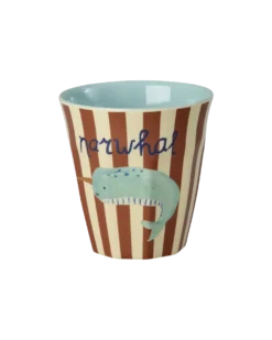 Melamine Kids Cup with ABC Print - Small - 6 Pack - 160 ml
