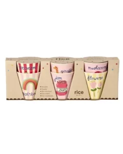 Melamine Kids Cup with ABC Print - Small - 6 Pack - 160 ml