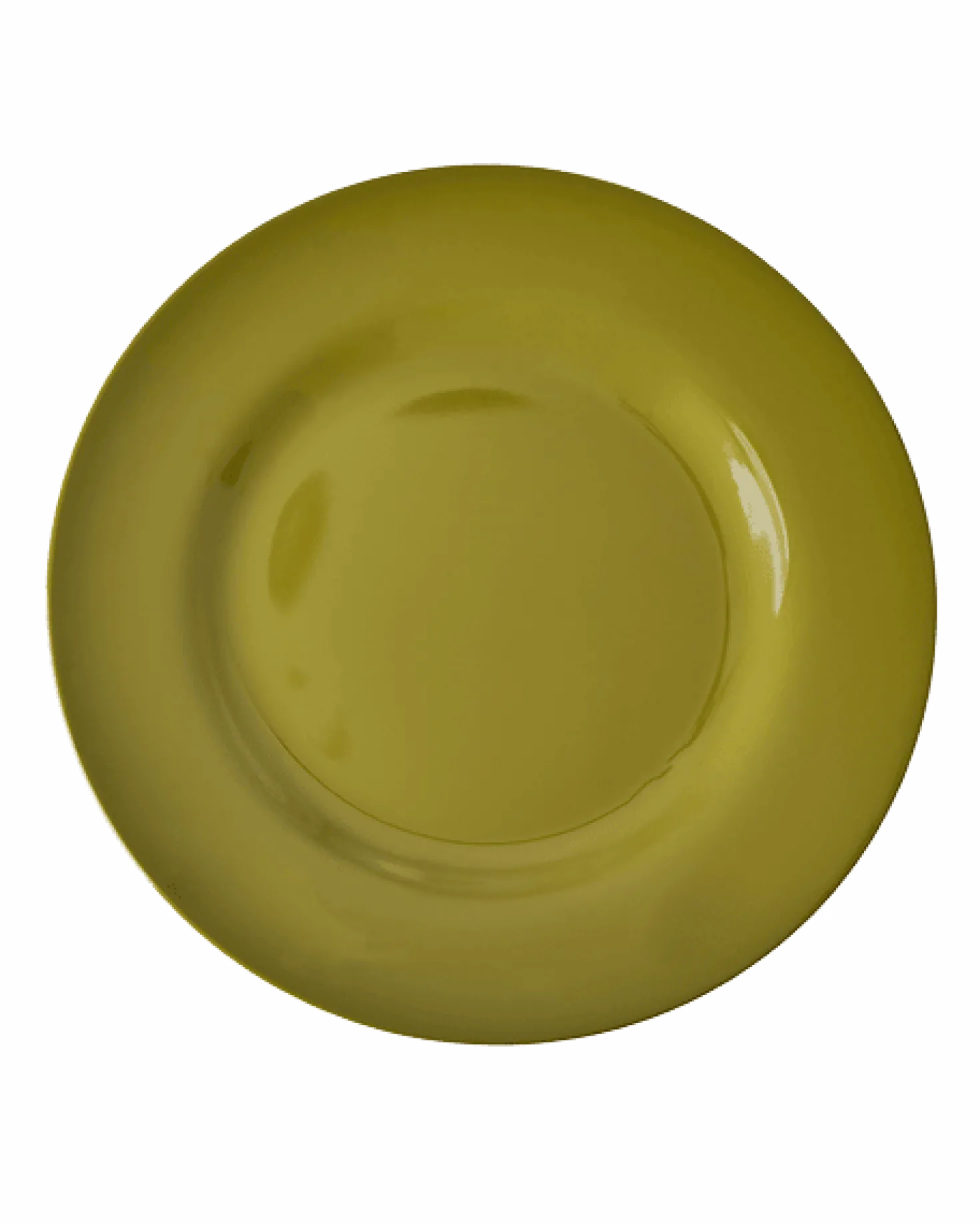 Melamine Round Dinner Plates in Asst. Solid Colors - 6 Pack