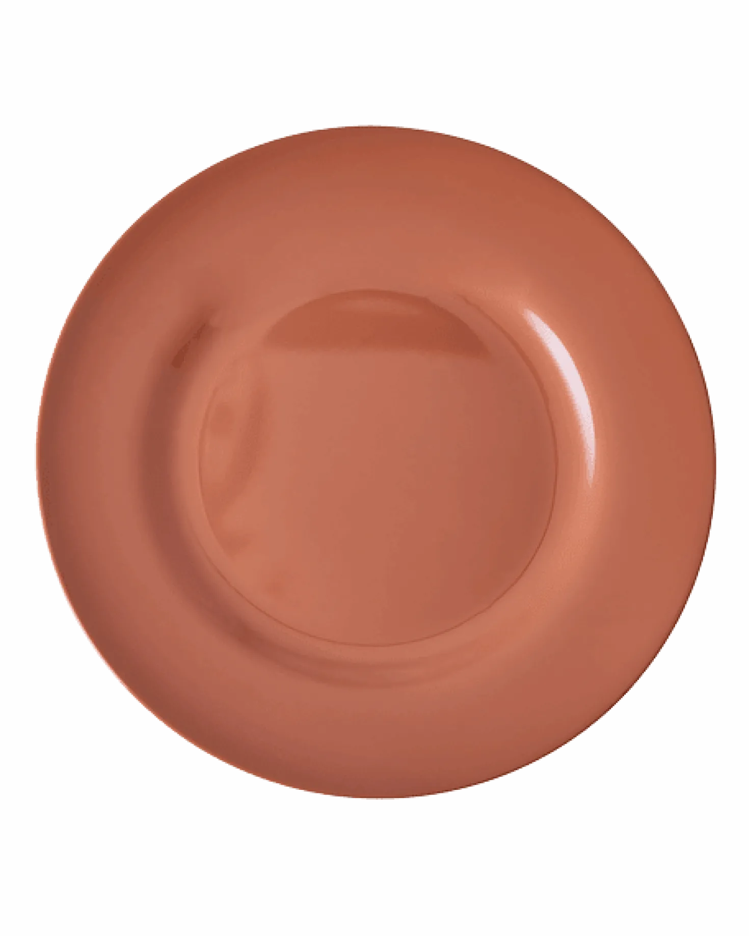 Melamine Round Dinner Plates in Asst. Solid Colors - 6 Pack