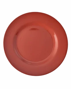 Melamine Round Dinner Plates in Asst. Solid Colors - 6 Pack