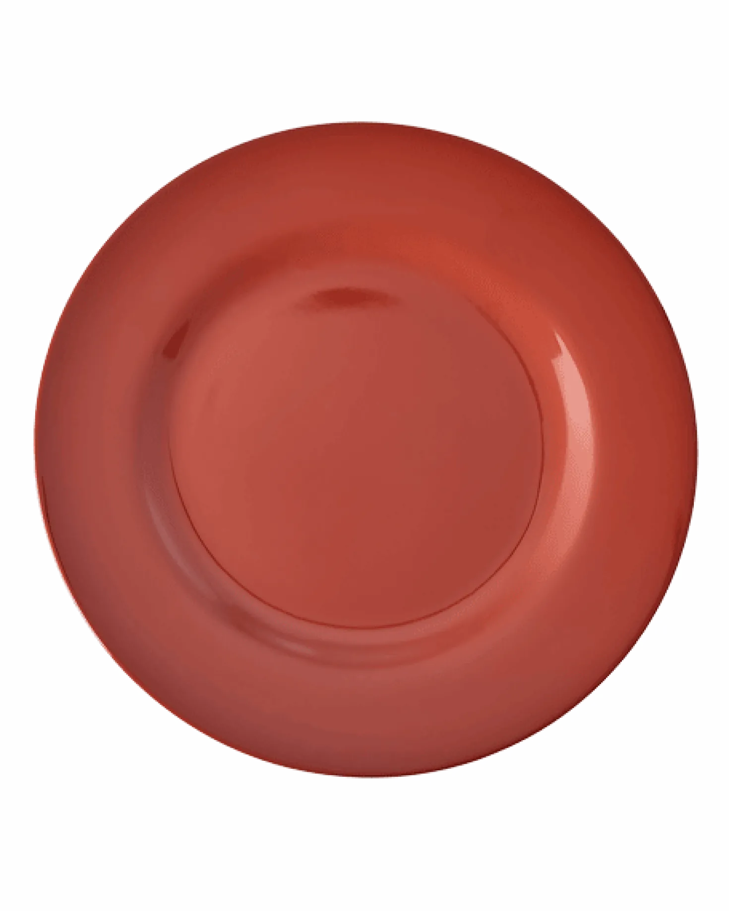 Melamine Round Dinner Plates in Asst. Solid Colors - 6 Pack