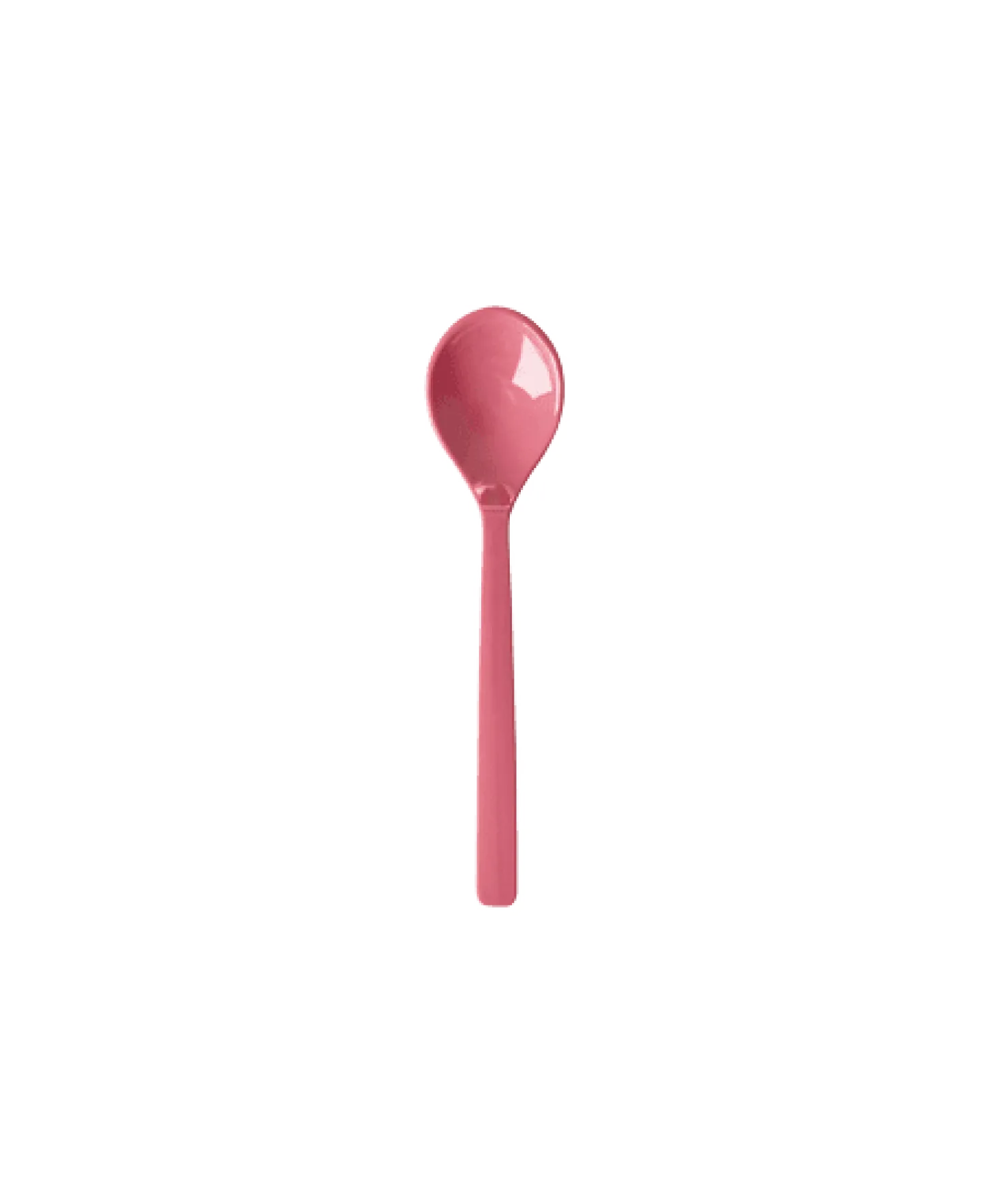Melamine Tea Spoon in Asst. Solid Colors - Set of 6