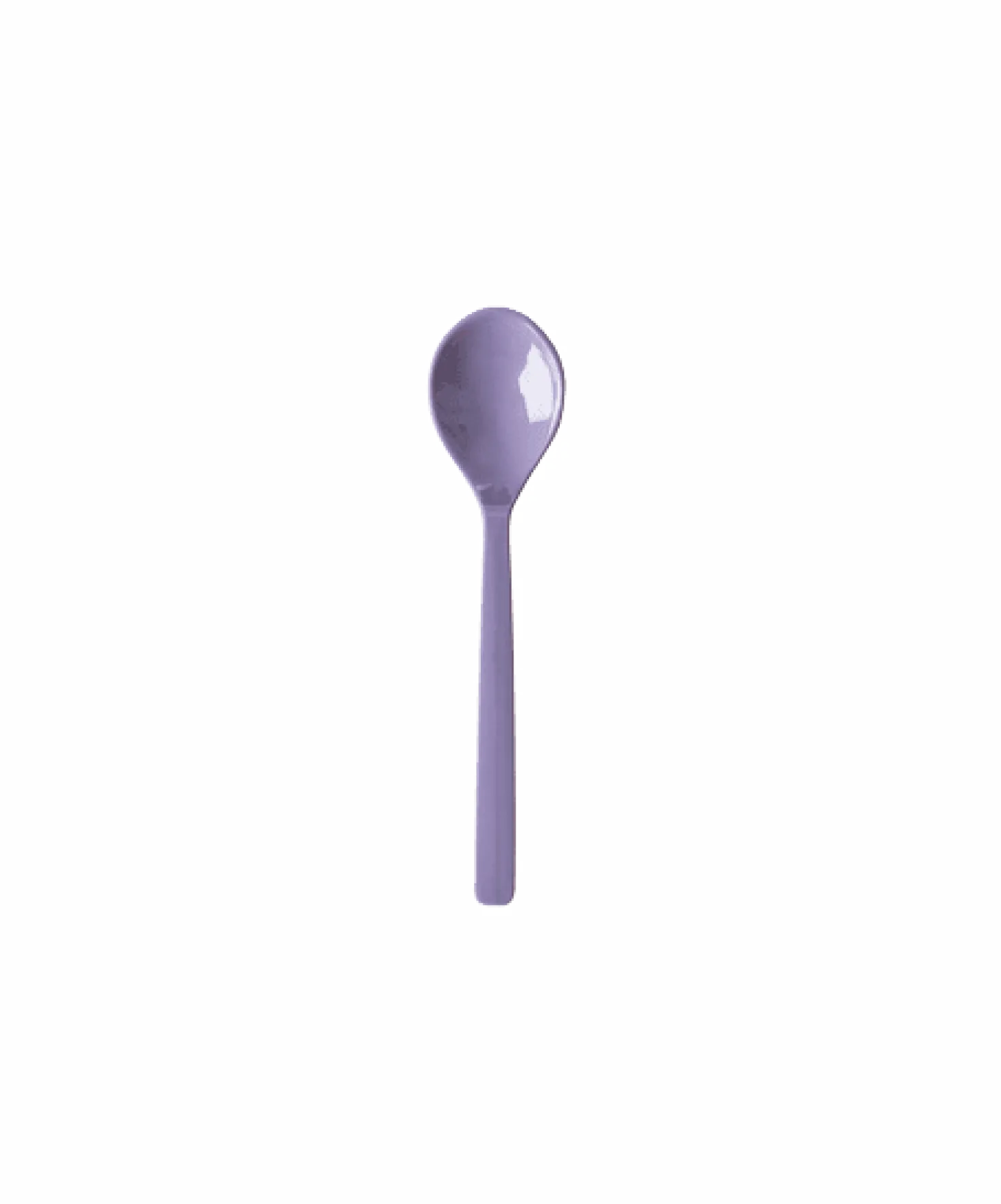 Melamine Tea Spoon in Asst. Solid Colors - Set of 6