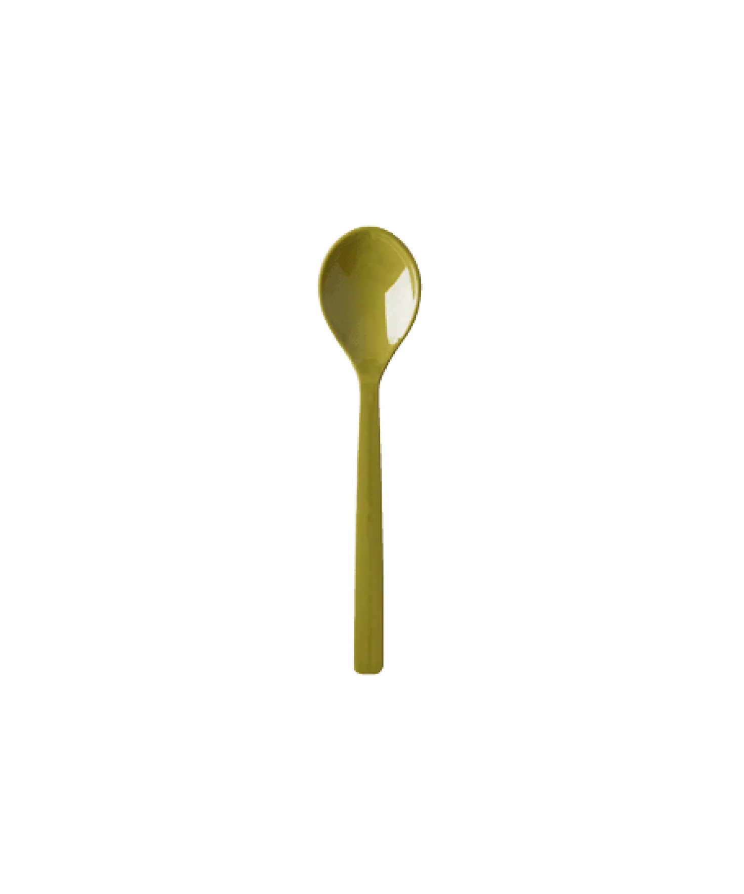 Melamine Tea Spoon in Asst. Solid Colors - Set of 6