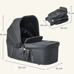 Metro 3 Liggdel Black