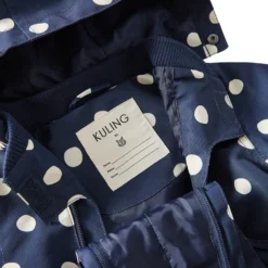 Milano Skaloverall Navy Polka Dots