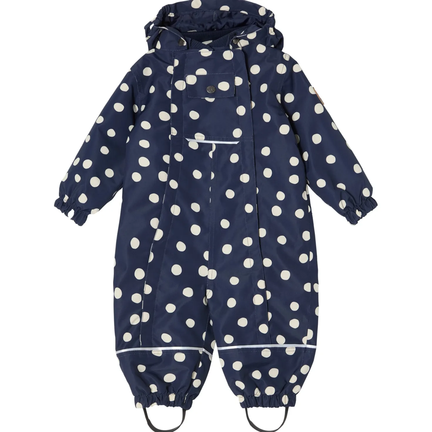 Milano Skaloverall Navy Polka Dots
