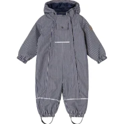 Milano Skaloverall Navy /Taupe Stripe