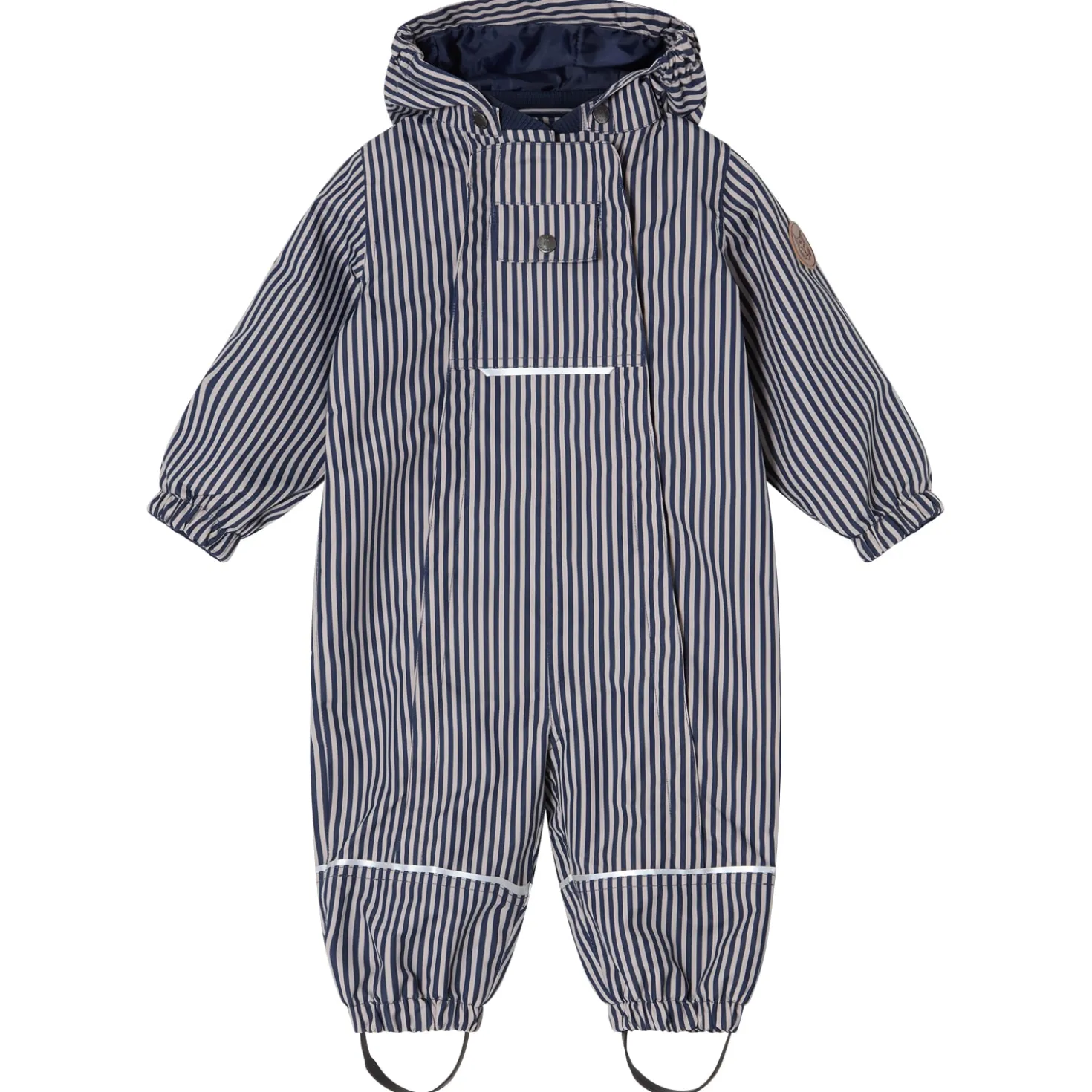 Milano Skaloverall Navy /Taupe Stripe