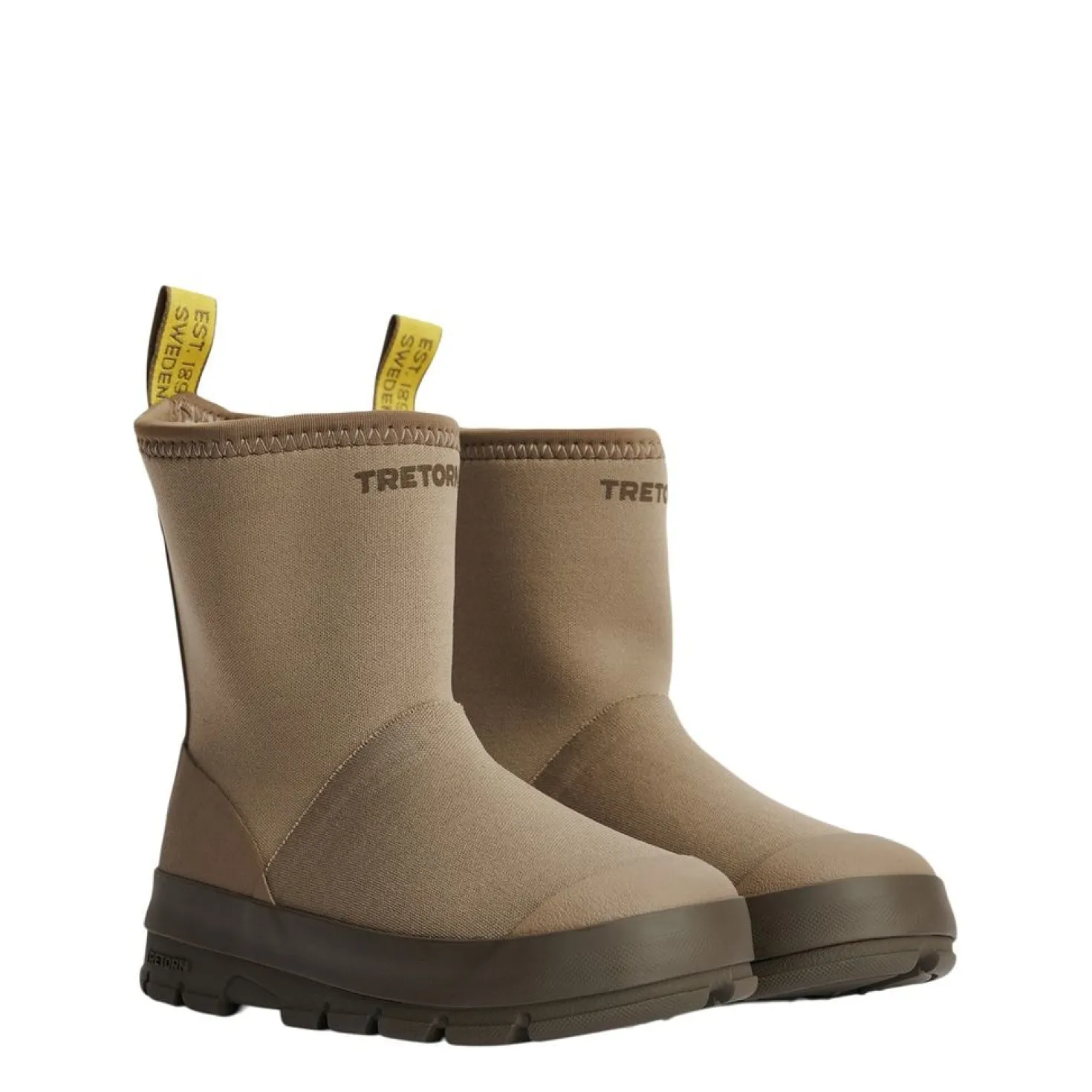 Mimas Hybrid Snow Boots i Rich Brown Tone
