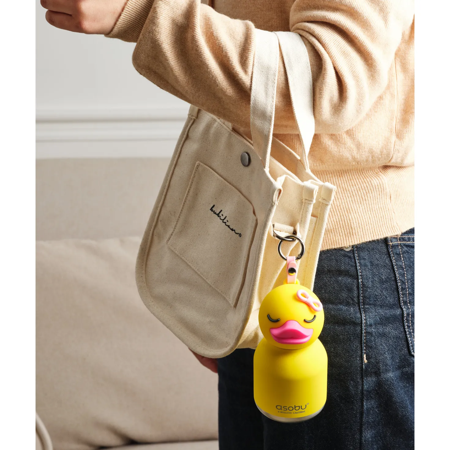 Mini Besties Vattenflaska Ducky