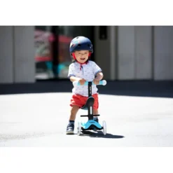 Mini2Grow Deluxe Magic LED Allt-i-ett-sparkcykel Blue