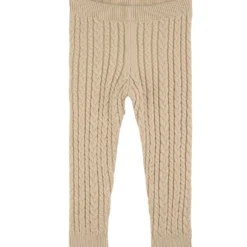Mini Kabelstickade Babybyxor Off White