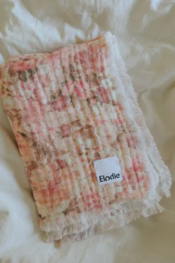 Mjuk Bomullsfilt River Rose