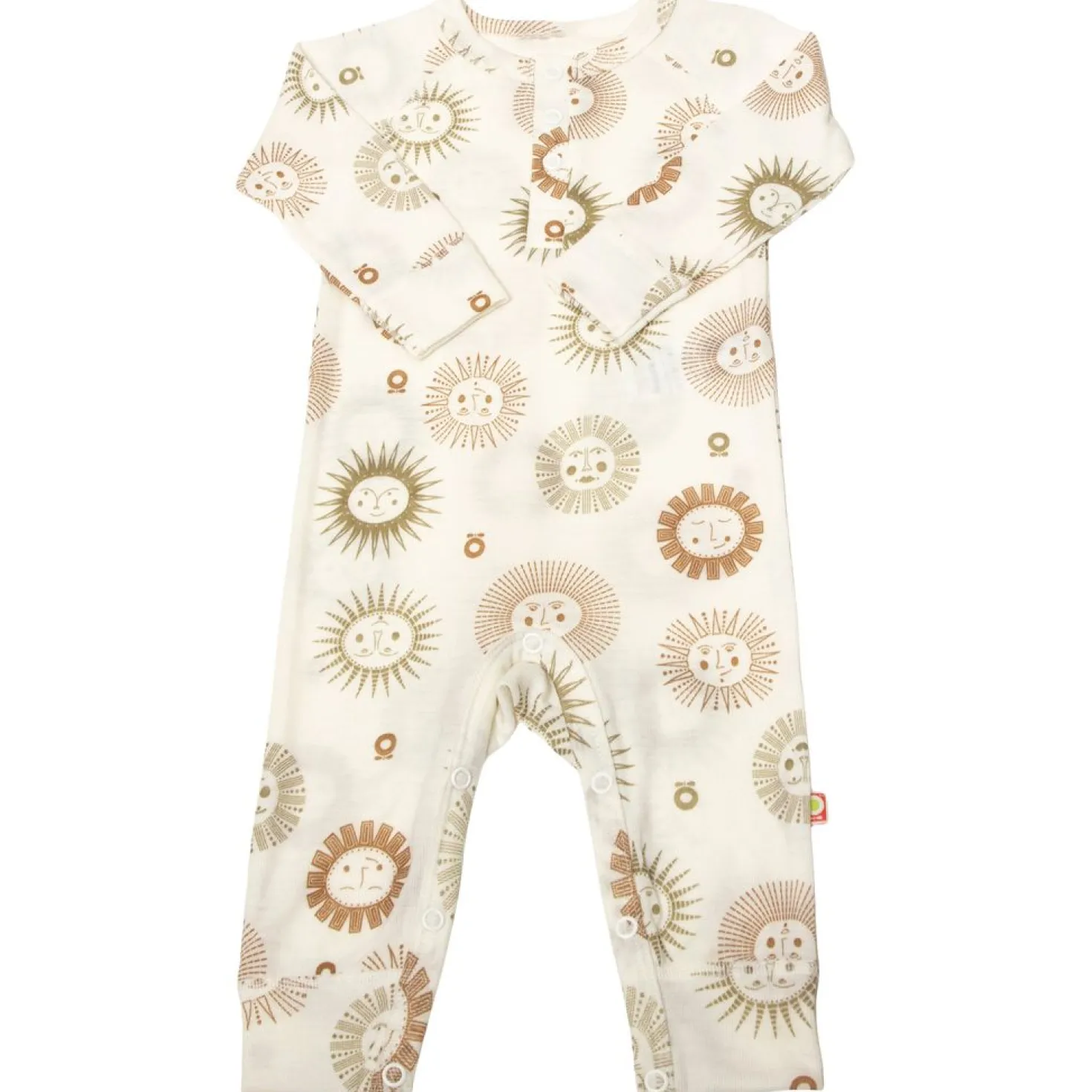 Mönstrad Bodysuit Naturvit