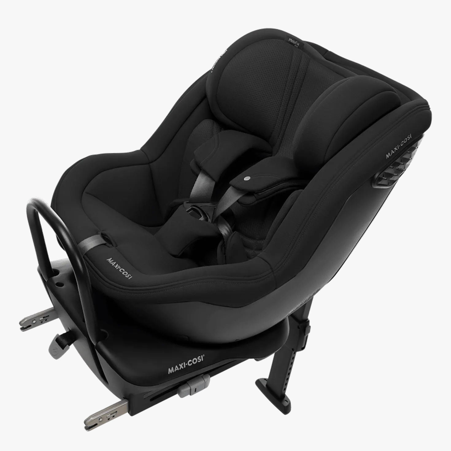 Mobifix Pro Bilbarnstol 0-7Y / 61-125 Cm Authentic Black