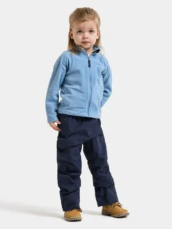 Monte Jacka Med Hel Dragkedja Winter Blue