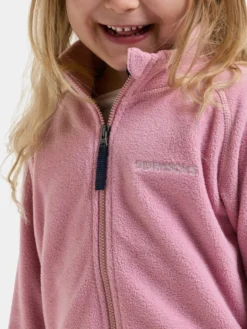 Monte Jacka Med Hel Dragkedja Oyster Pink
