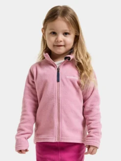 Monte Jacka Med Hel Dragkedja Oyster Pink