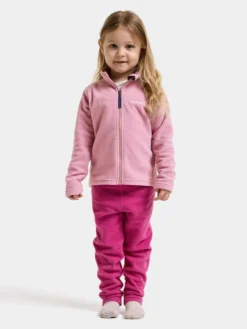 Monte Jacka Med Hel Dragkedja Oyster Pink