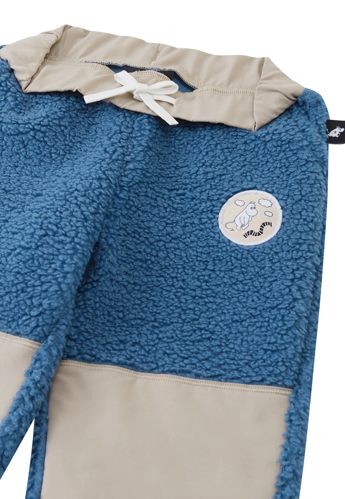Moomin Lustig Fleecebyxa Blue Ocean