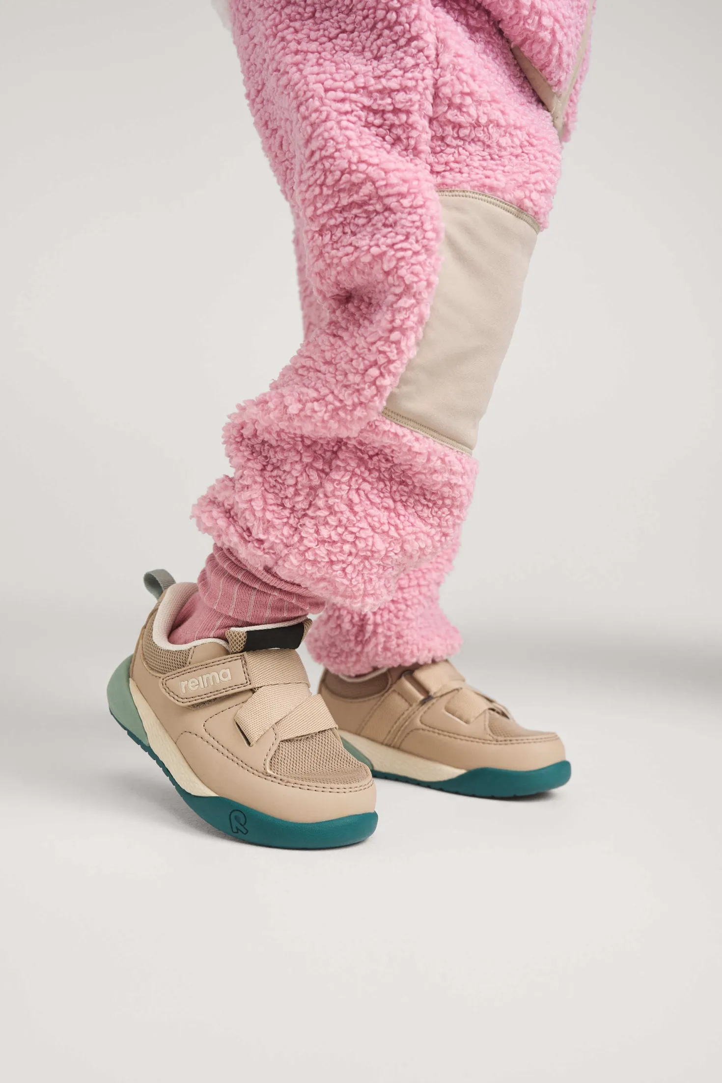 Moomin Lustig Fleecebyxa Grey Pink