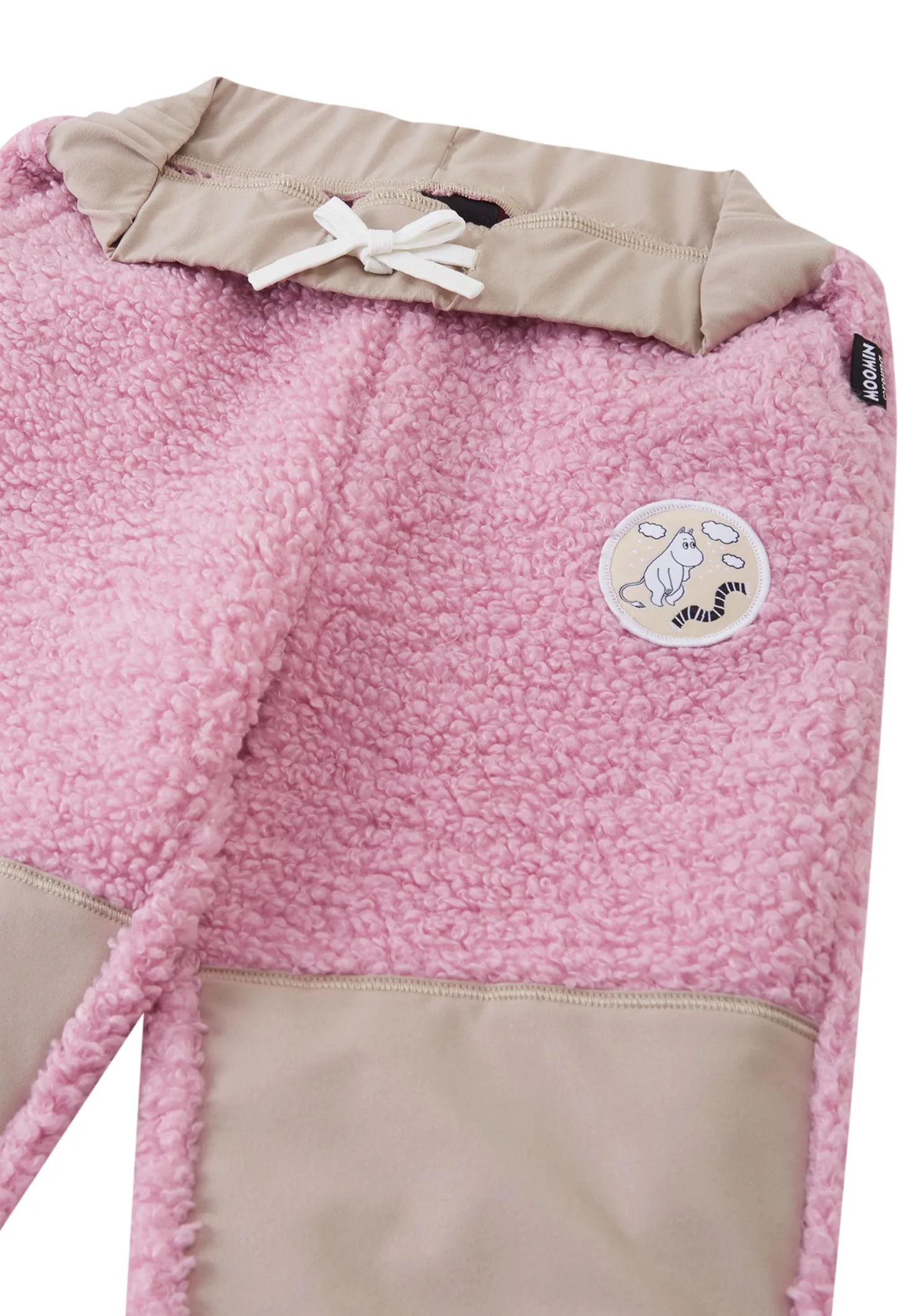 Moomin Lustig Fleecebyxa Grey Pink