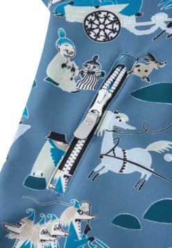 Moomin Mjosa Softshelloverall Blue Ocean
