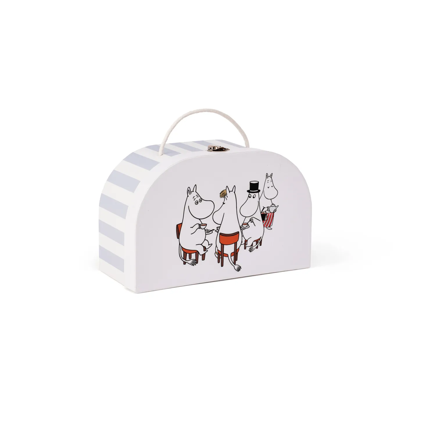 Moomin Resväska Light Blue White