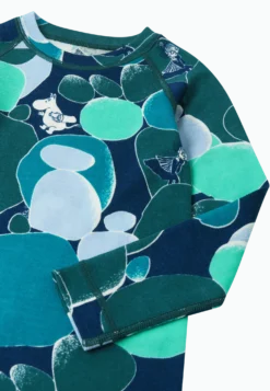 Moomin Trivsam Termiskt Baslager-set Dark Teal