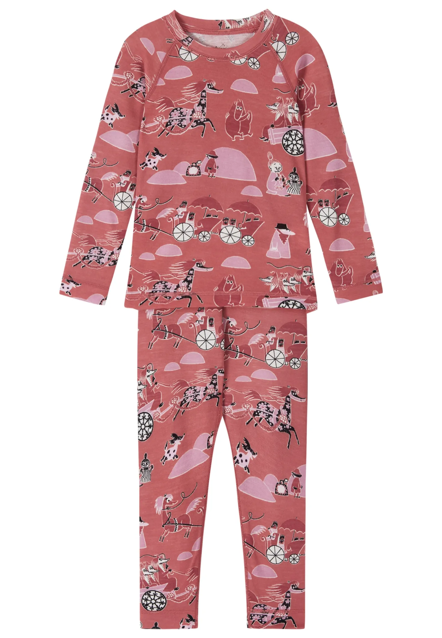 Moomin Trivsam Underställsset Rose Blush