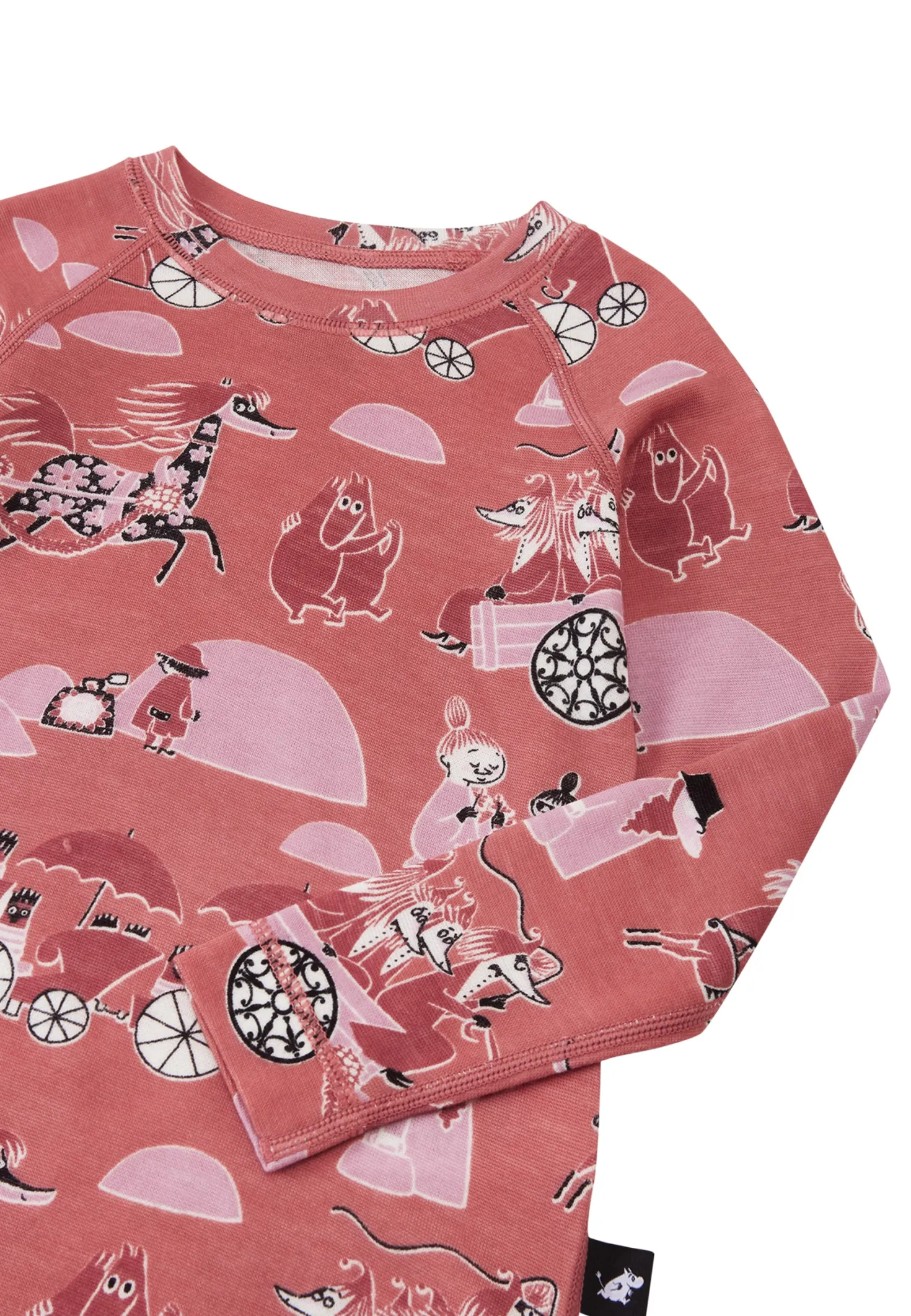 Moomin Trivsam Underställsset Rose Blush