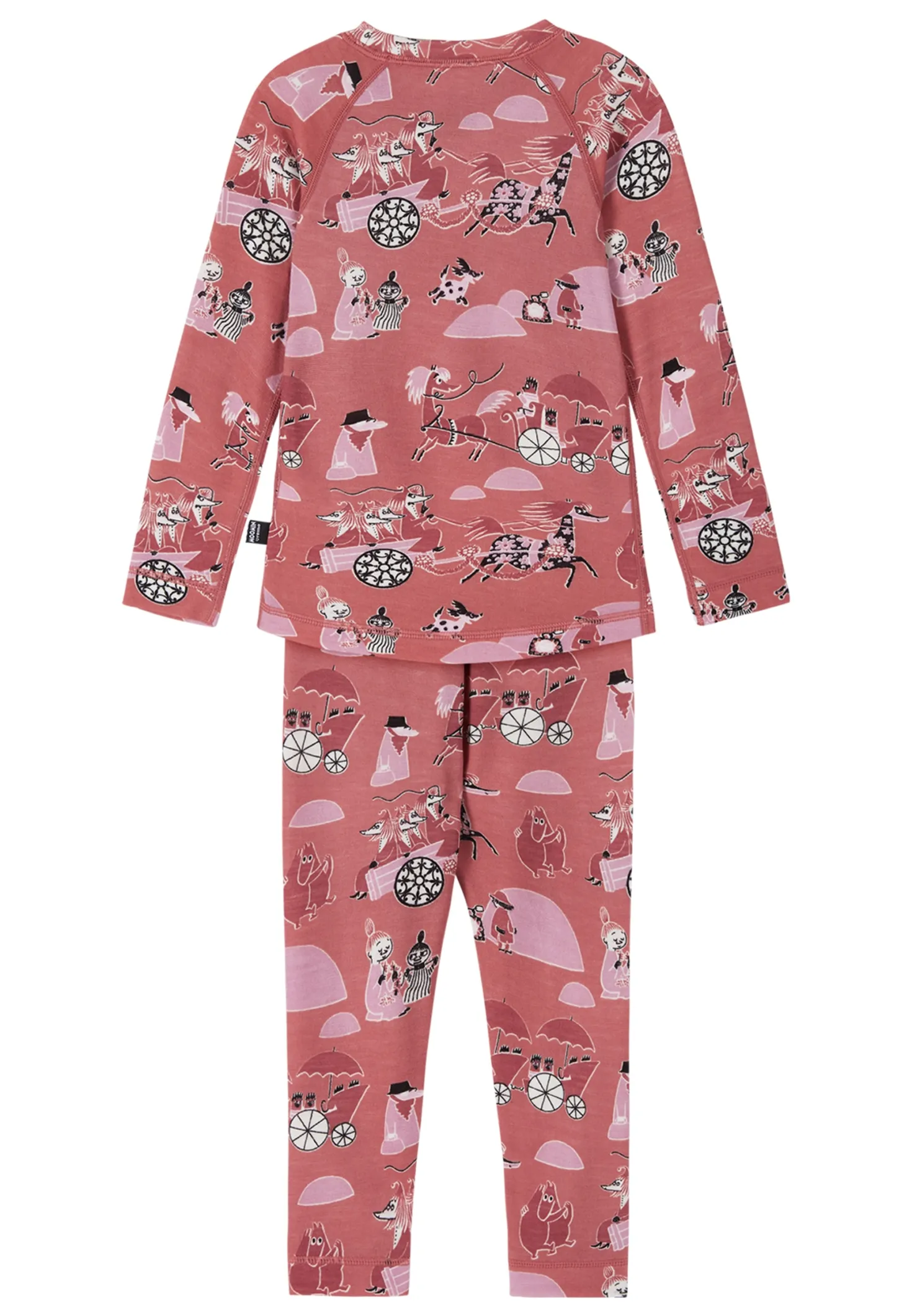 Moomin Trivsam Underställsset Rose Blush