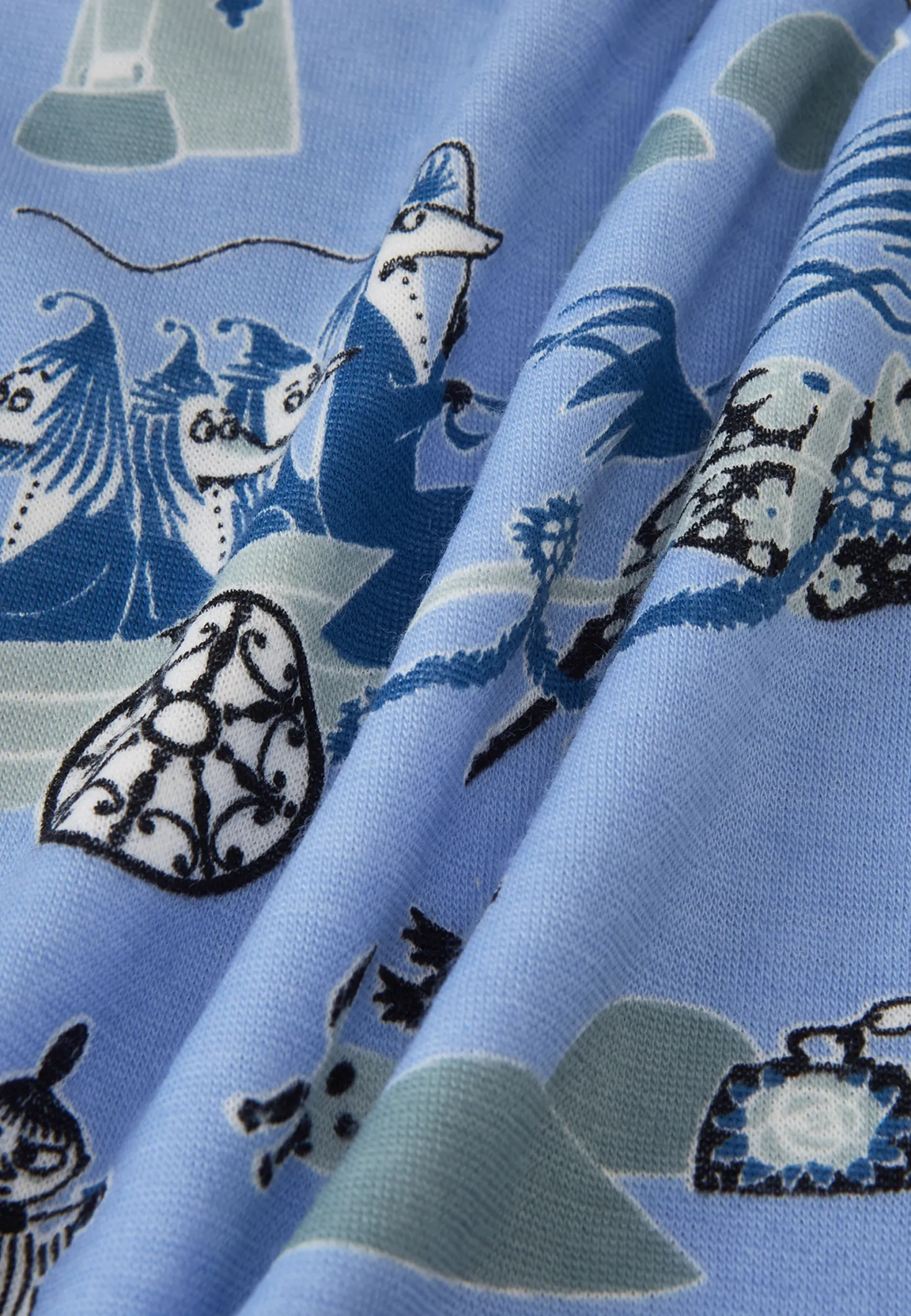 Moomin Trivsam Underställsset Airy Blue