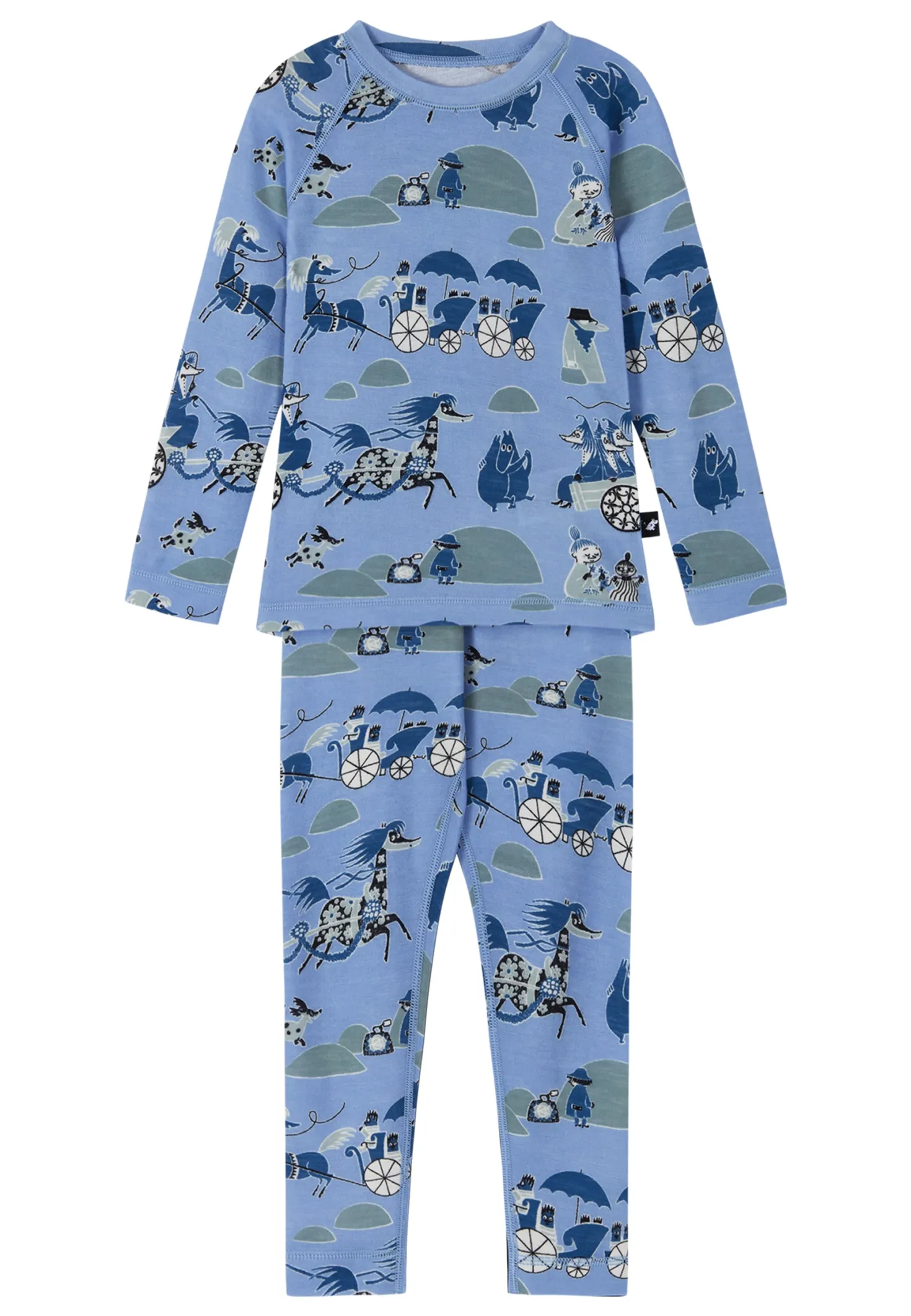 Moomin Trivsam Underställsset Airy Blue