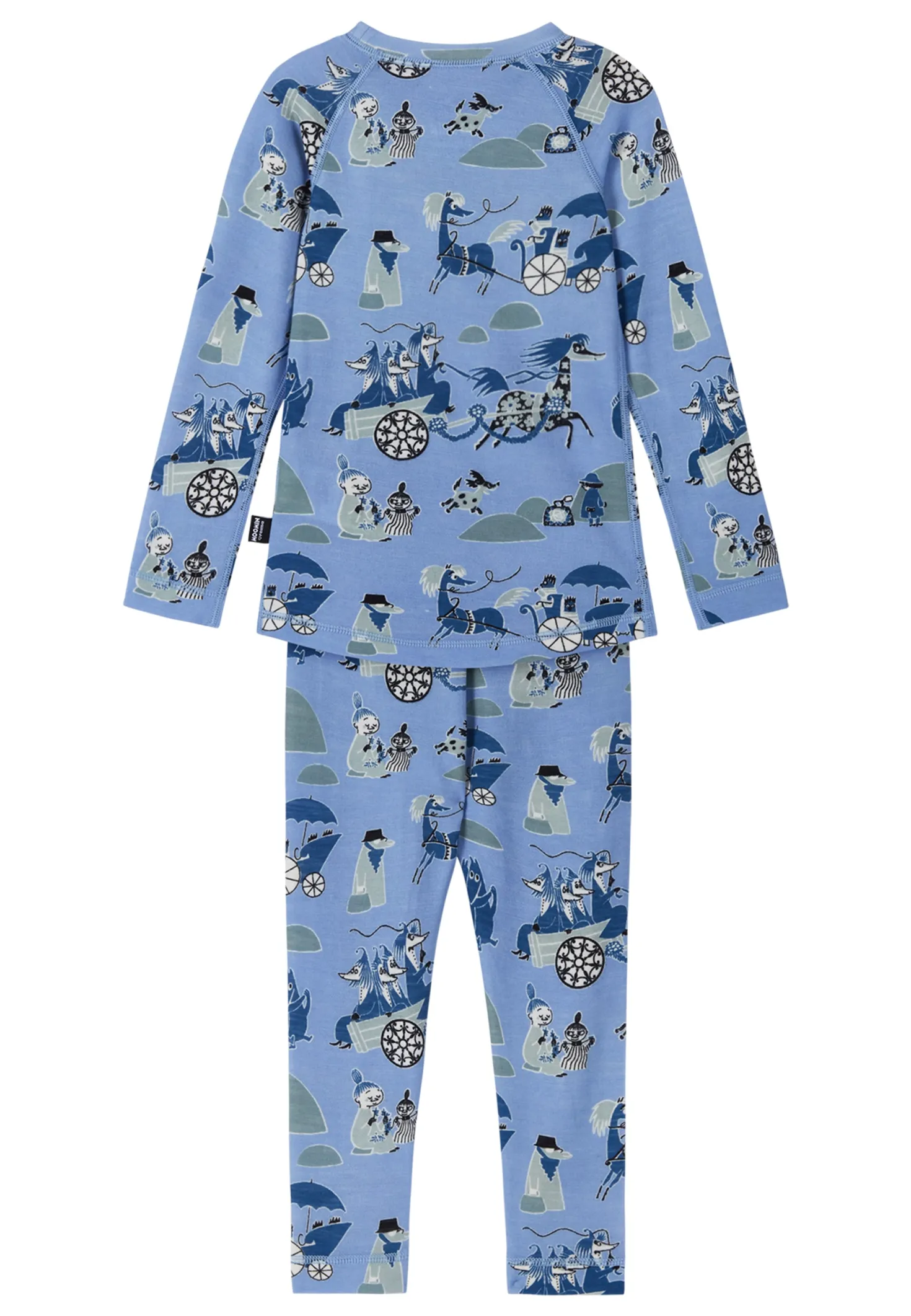Moomin Trivsam Underställsset Airy Blue
