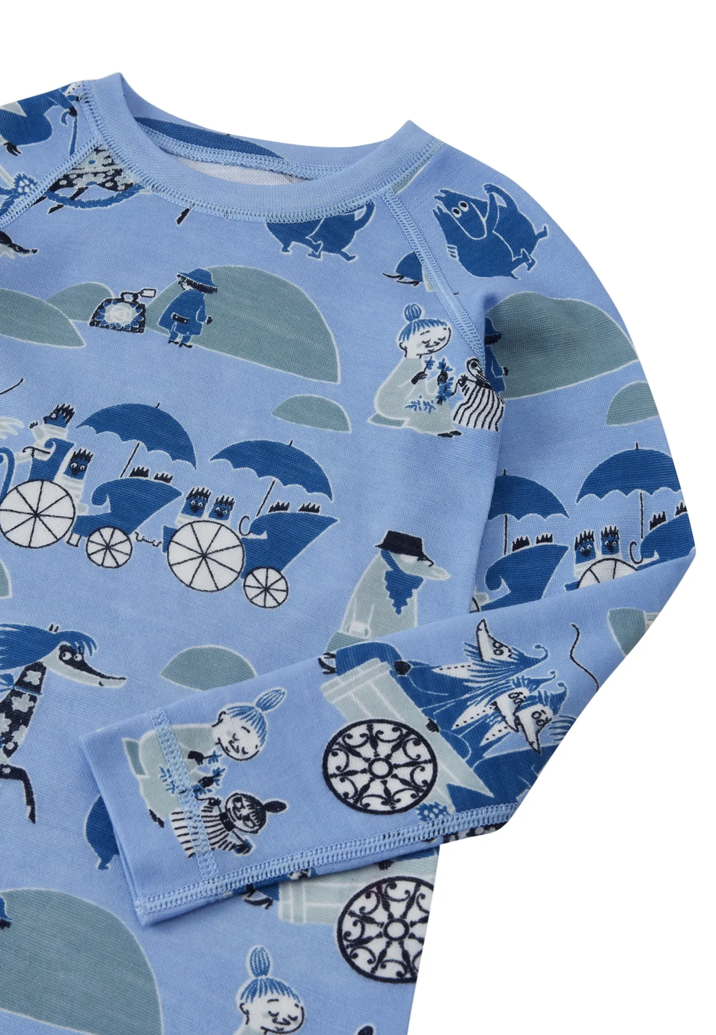 Moomin Trivsam Underställsset Airy Blue
