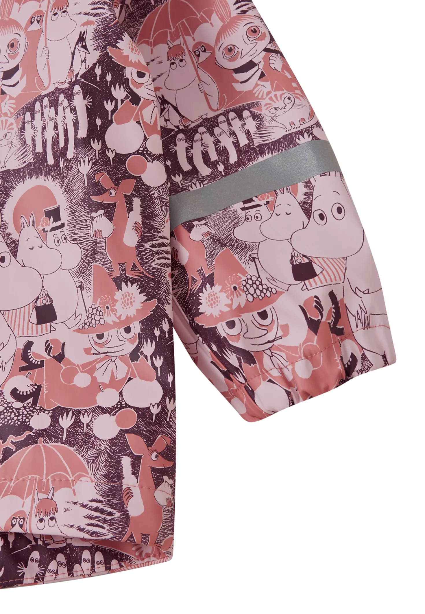 Moomin Vesi Regnjacka Pale Rose