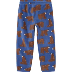 Northpole Fleecebyxor Nordic Blue Bear