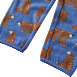 Northpole Fleecebyxor Nordic Blue Bear