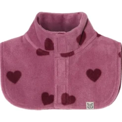 Northpole Fleece Halsvärmare Mauve Hearts