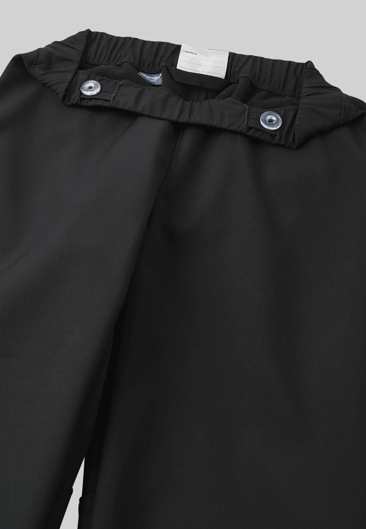 Oikotie Softshellbyxor Black