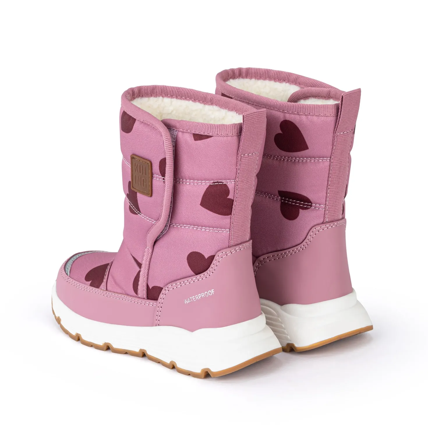 Ontario Vinterstövlar Mauve Hearts