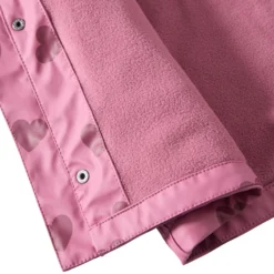 Orust Fodrad Regnjacka Mauve Hearts