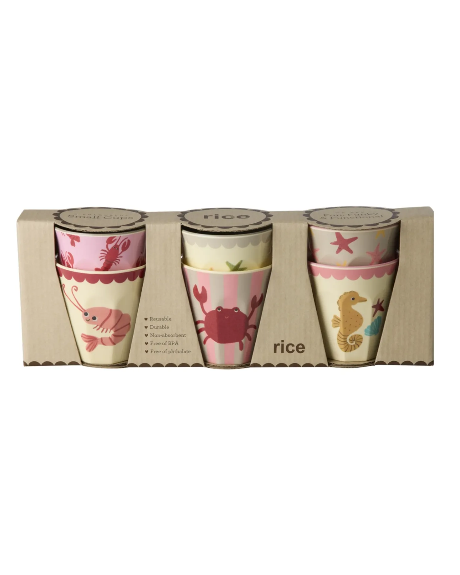 6-packLiten Mugg Coral Ocean