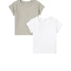 2-Pack T-shirtar Grå melange