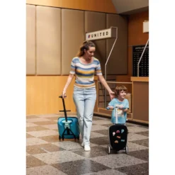 Patch & Play Junior Sparkcykel Med Bagage Pink