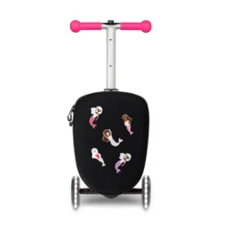 Patch & Play Junior Sparkcykel Med Bagage Pink